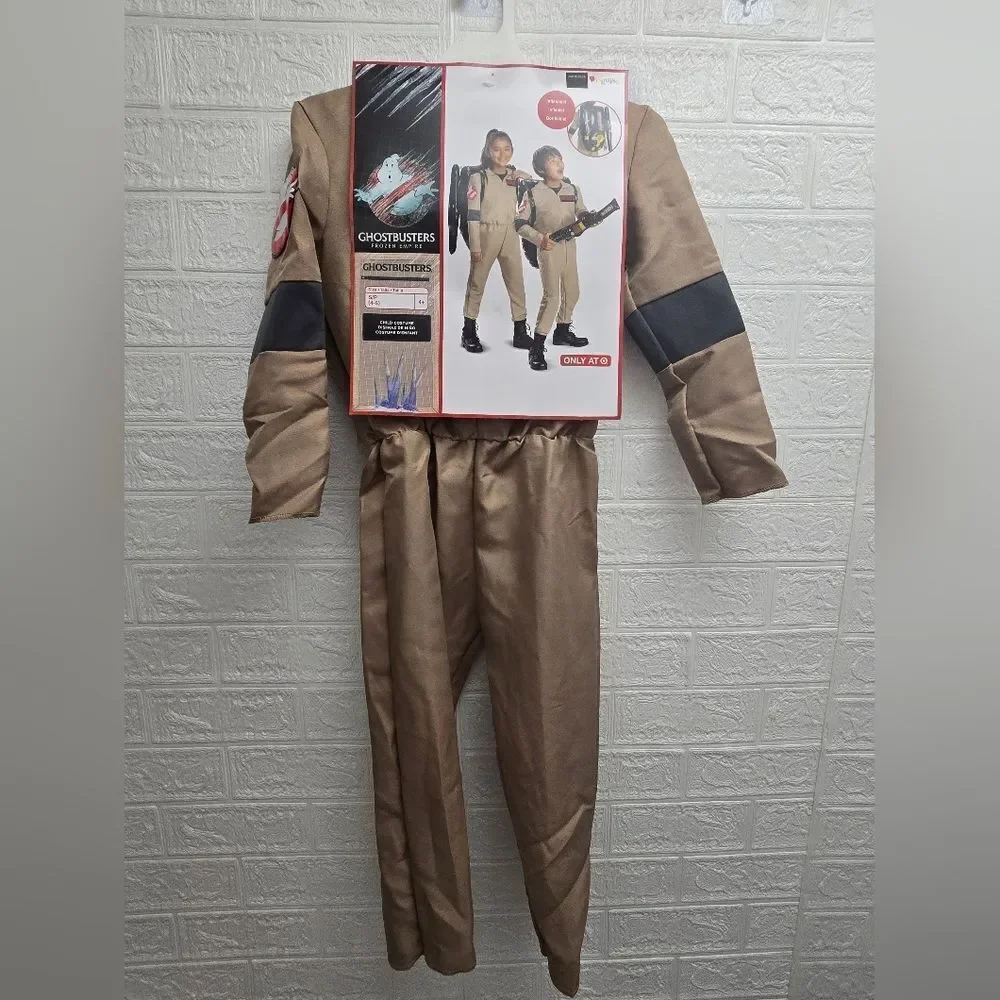 Kids Classic Ghostbusters: Frozen Empire™ Flight Suit Costume - Small 4-6